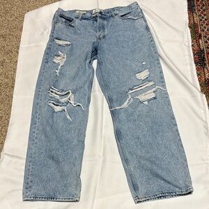Universal Thread mid-rise 90s baggy Light Blue Denim